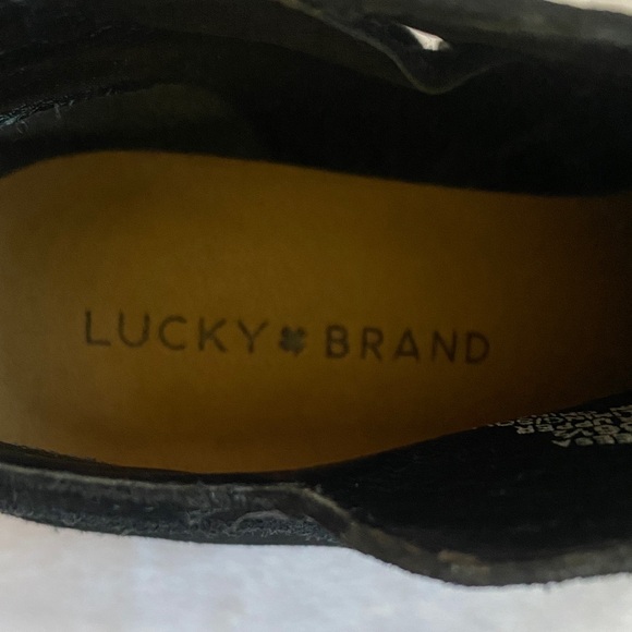 Lucky Brand Black Ankle Booties - Picture 8 of 9